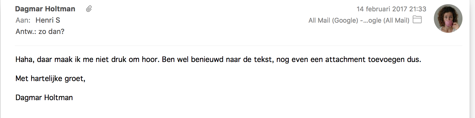 reactie mailbox