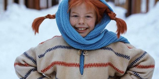 pippi langkous sneeuw trui